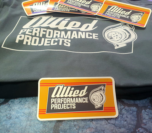 Allied Performance Projects Retro - Sticker