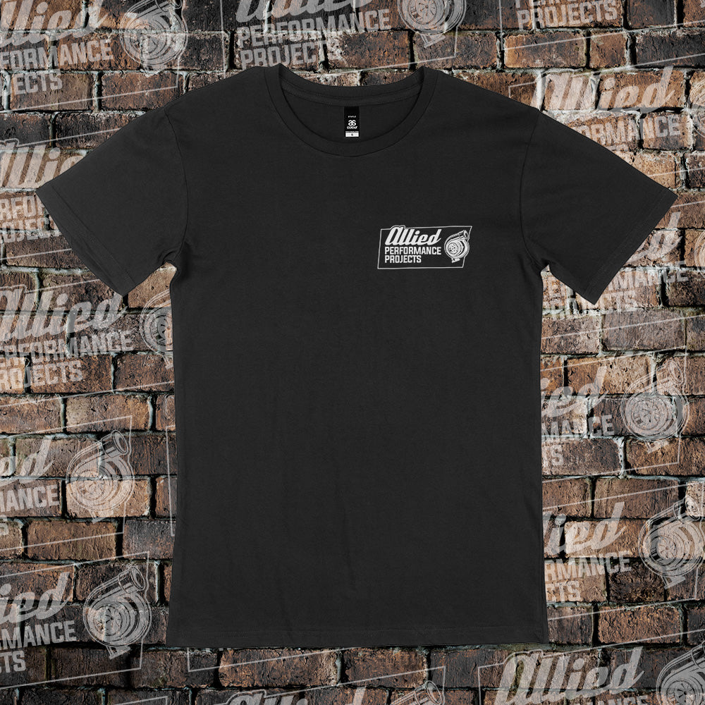 Allied Performance Projects - V2 Logo - Black or Grey Marle T-shirt